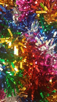 Holiday Colors tinsel