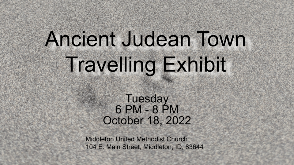 Dates, Times, and Location for the Traveling Exhibit